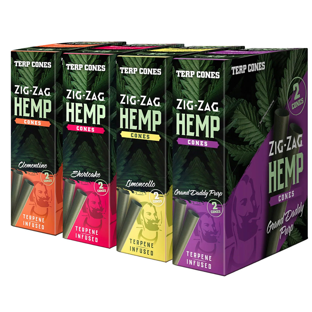 Zig Zag Terpene Infused Pre-Rolled Cones | 2pk | 15pc