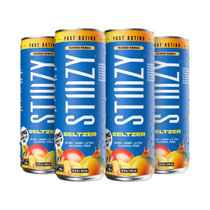 STIIIZY D9 Hemp Seltzer | 12oz | 20mg | 24ct Case