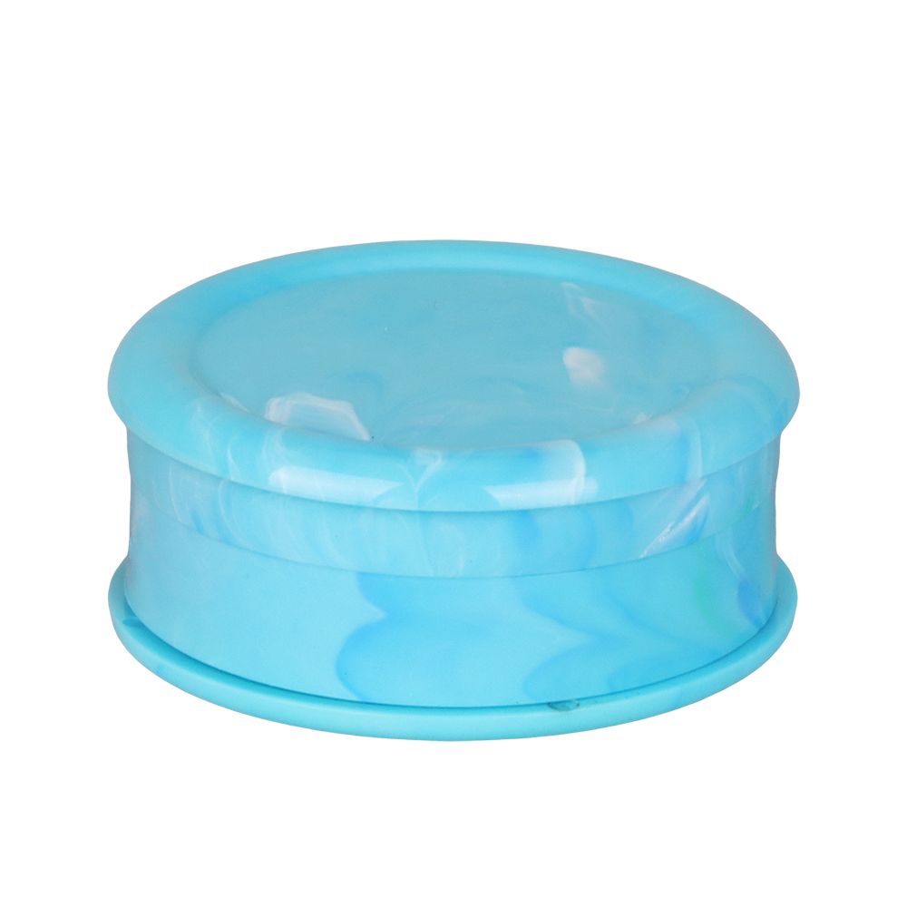 12CT - SeshGear Marbled Acrylic Grinder -  2pc / 2.4" / Assorted Colors