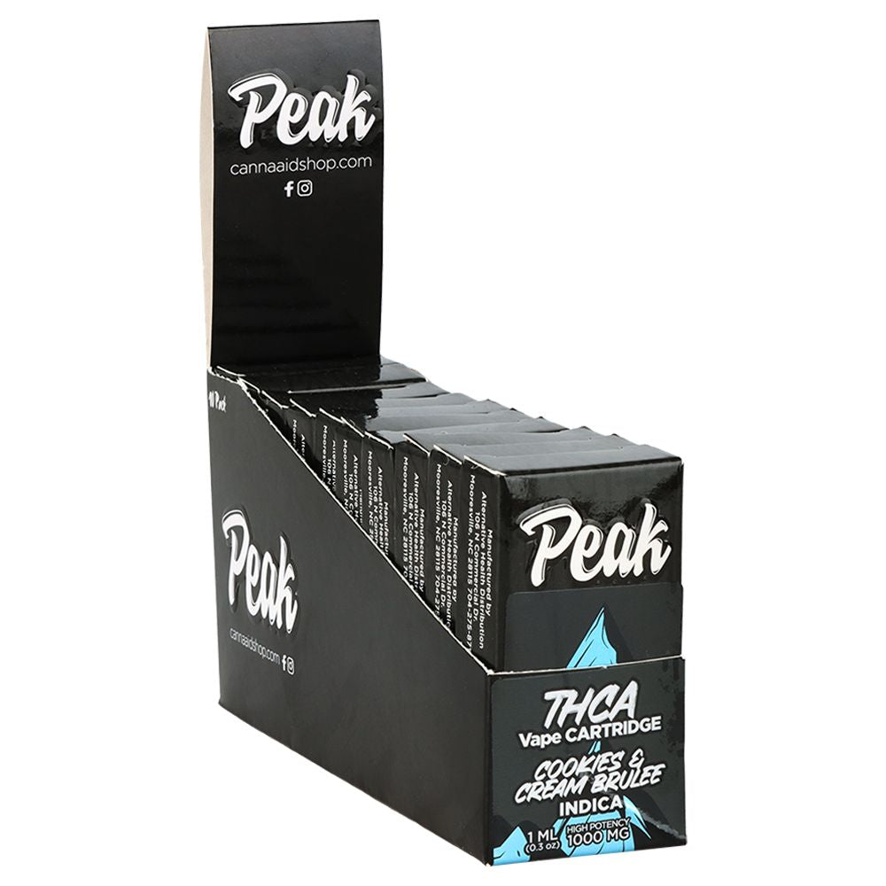 Peak THCA Vape Cartridge | 1mL | 10 ct