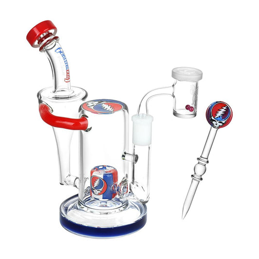 طقم جهاز تبخير Grateful Dead x Pulsar Honest Tune Recycler - 8.5 بوصة / 14 ملم F