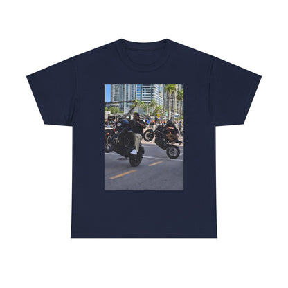 Dr. Clovis "Wheelie" T-Shirt