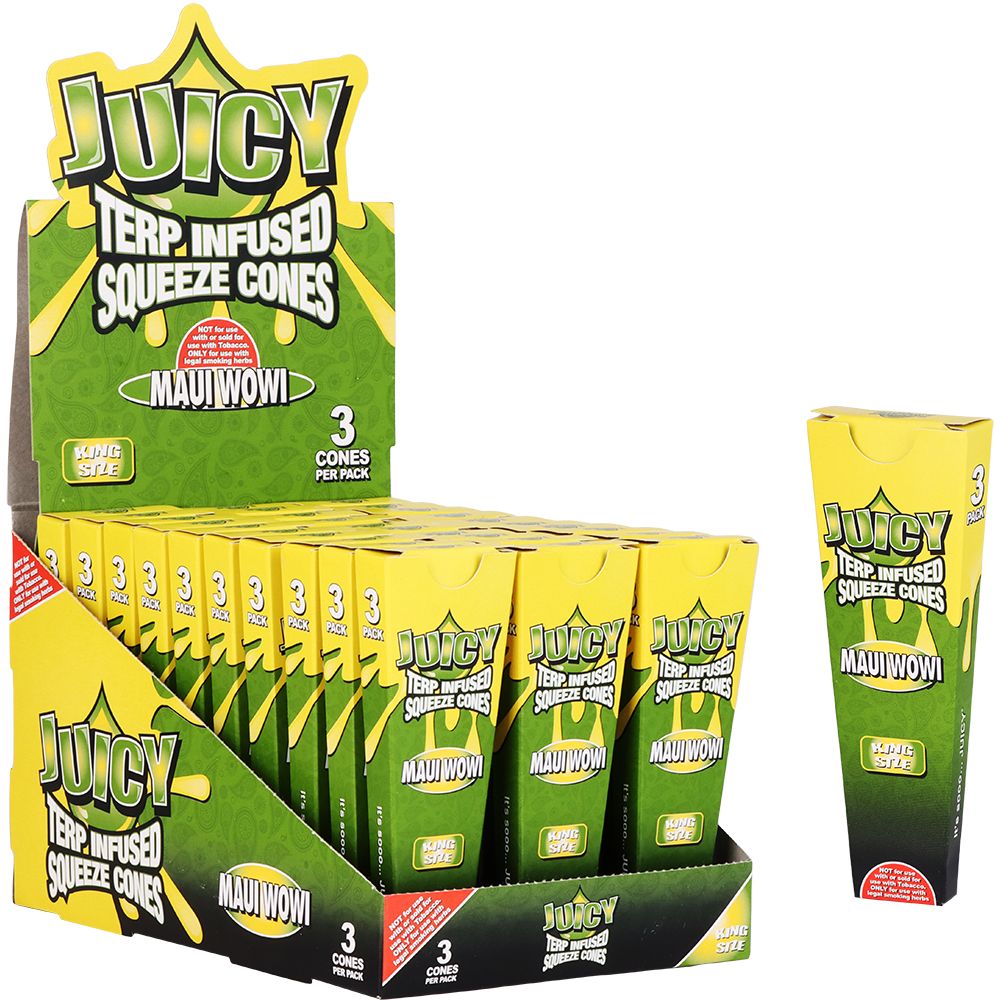 Juicy Terp Infused Squeeze Cones | Maui Wowi | 30pk