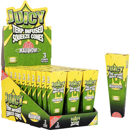 Juicy Terp Infused Squeeze Cones | Maui Wowi | 30pk