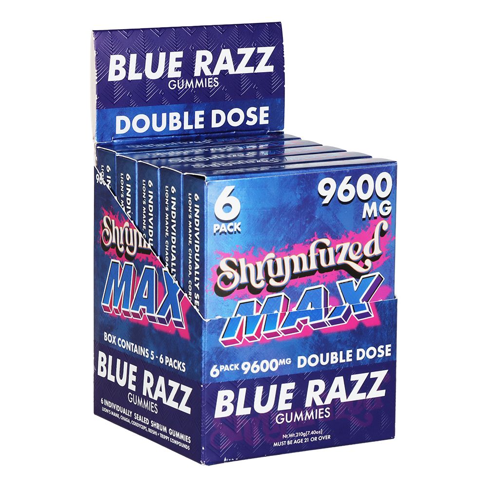 Shrumfuzed MAX Mushroom Blend Gummies | 9600mg | 6pc | 5pk
