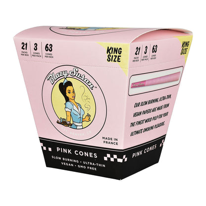 Blazy Susan Pink Pre-Rolled Cones | 21pc