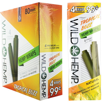 Wild Hemp Hemp Wraps | 4pc | 20pk