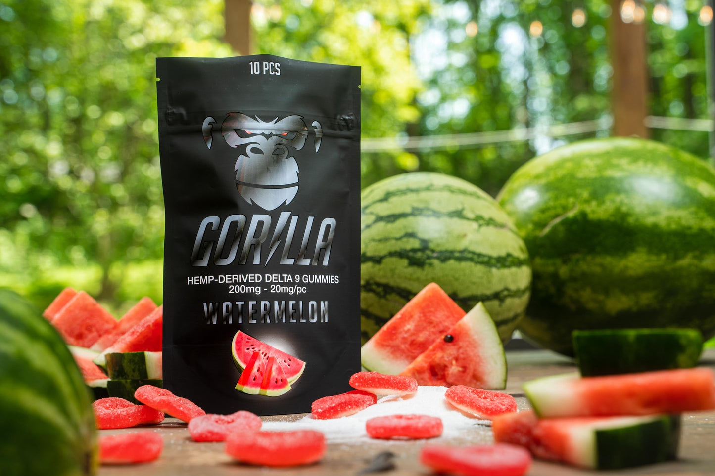 Gorilla THC Gummies - 20MG Delta 9 (10pc)