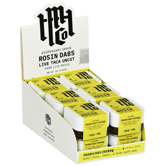 Modern Herb Co Dispensary Grade Live Rosin THCA Uncut Dabs 12 ct