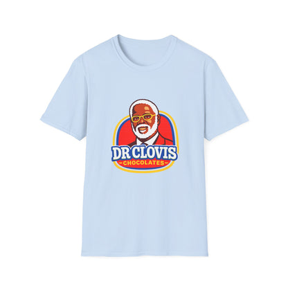Dr. Clovis Chocolates Logo Tee