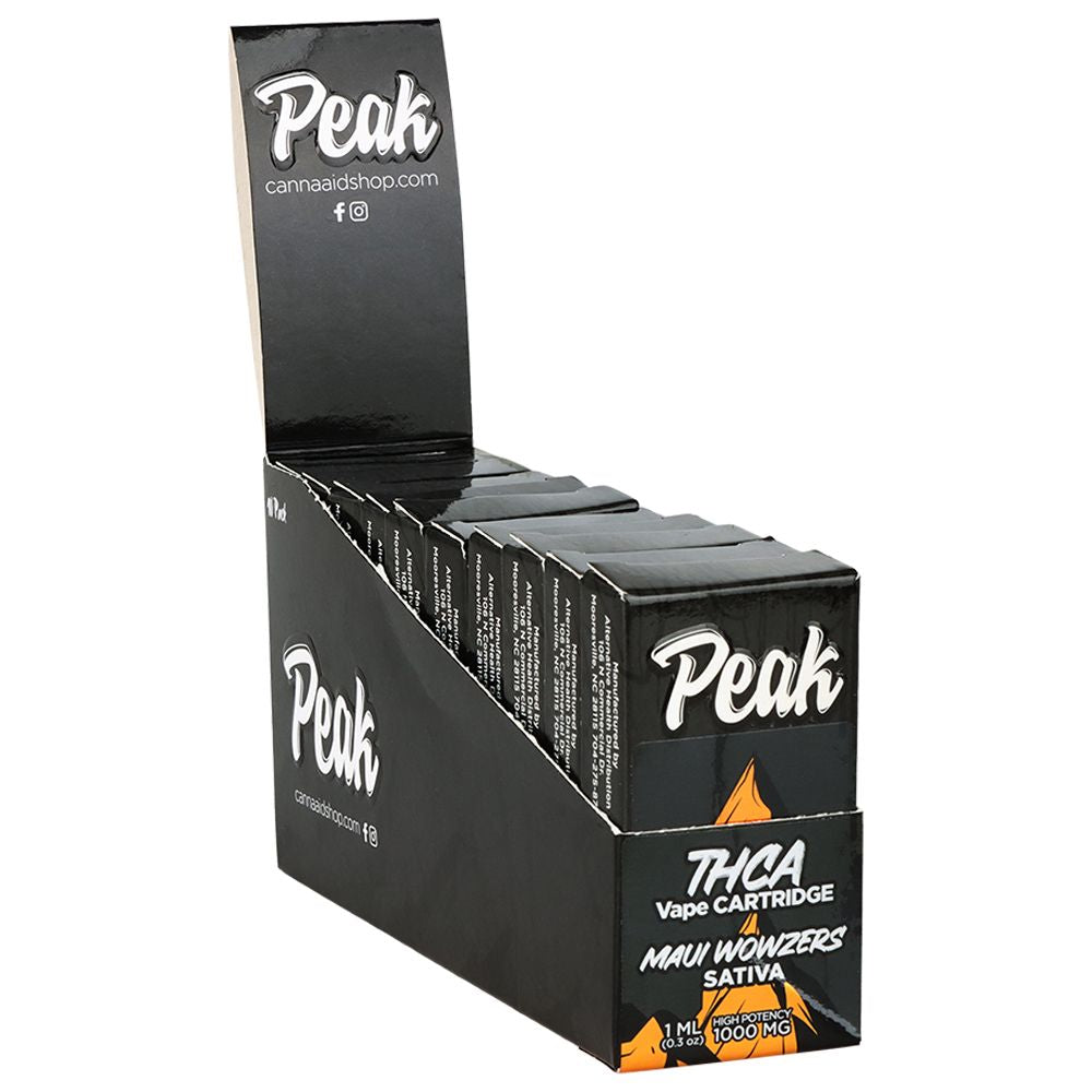 Peak THCA Vape Cartridge | 1mL | 10 ct