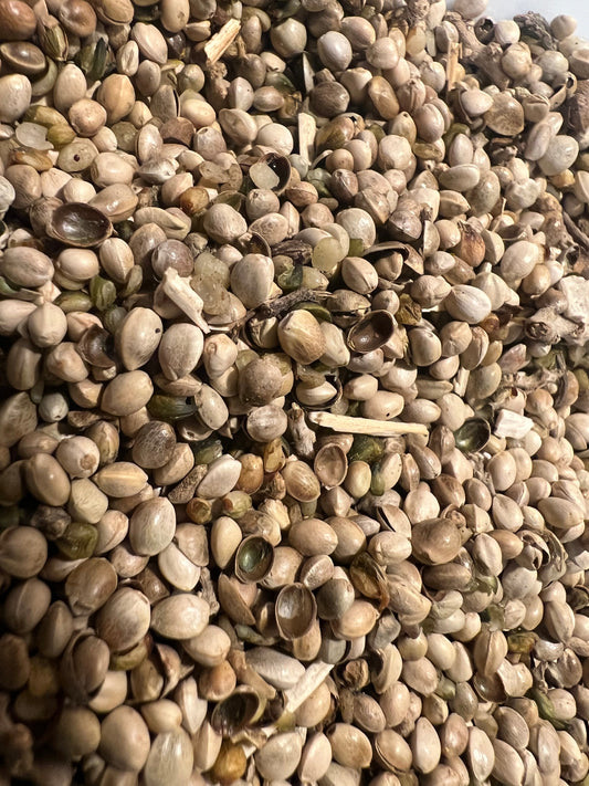 Ripkitty Premium Raw Organic Hemp Seeds Poultry Birds