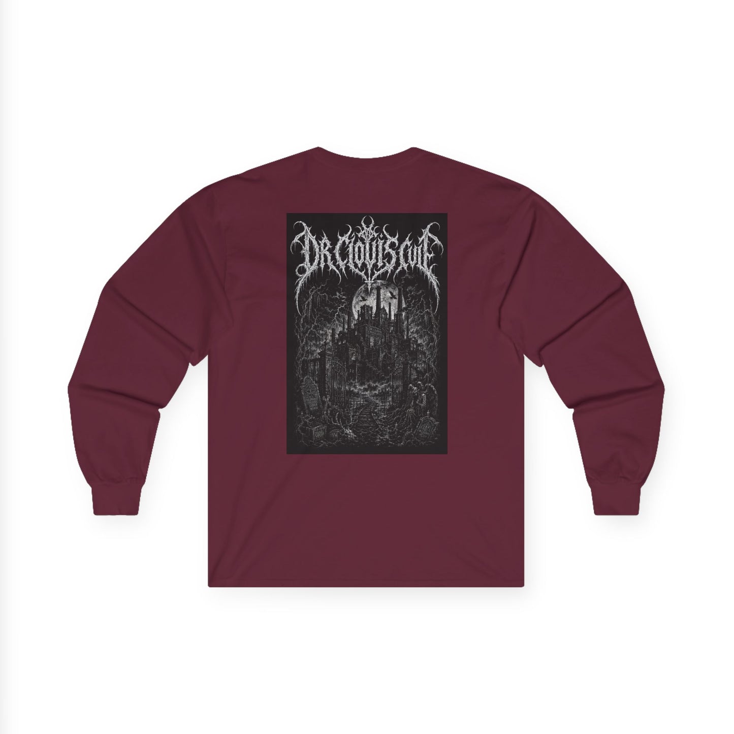 Dr. Clovis "Cult" Back Print Long sleeve