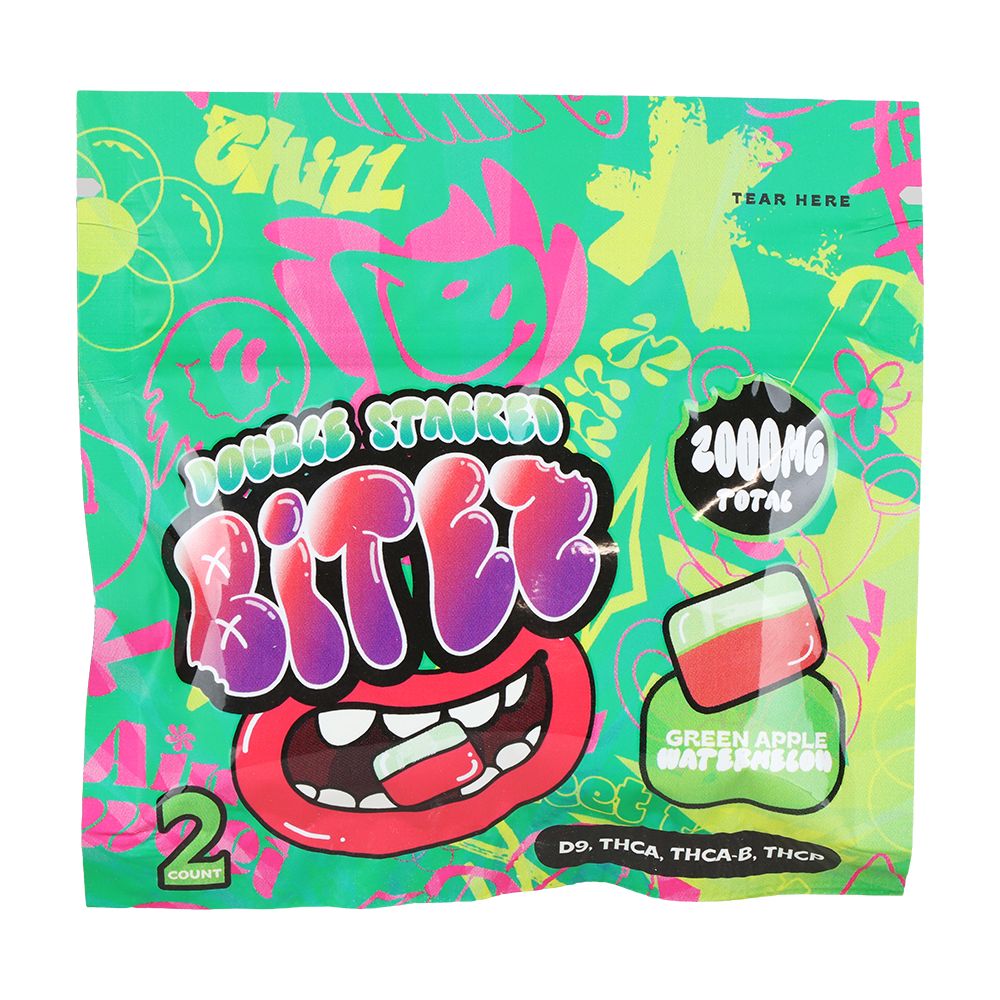 Double Stacked THC Bitez | 2000mg | 2pc | 60pk
