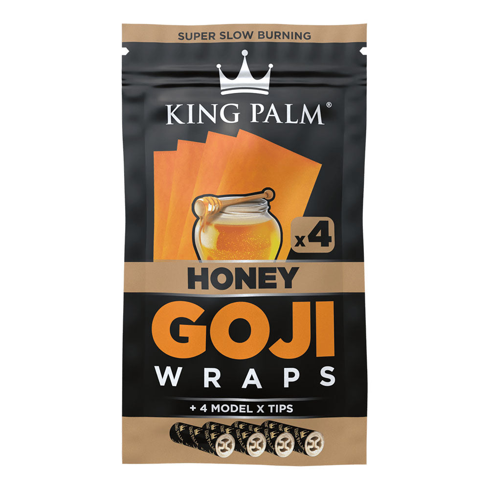 King Palm Goji Wraps & Filter Tips | 4pk | 15pc