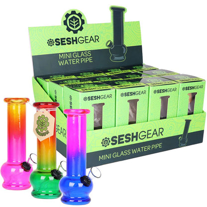 SeshGear Boxed Water Pipe | 5.75" | 12ct