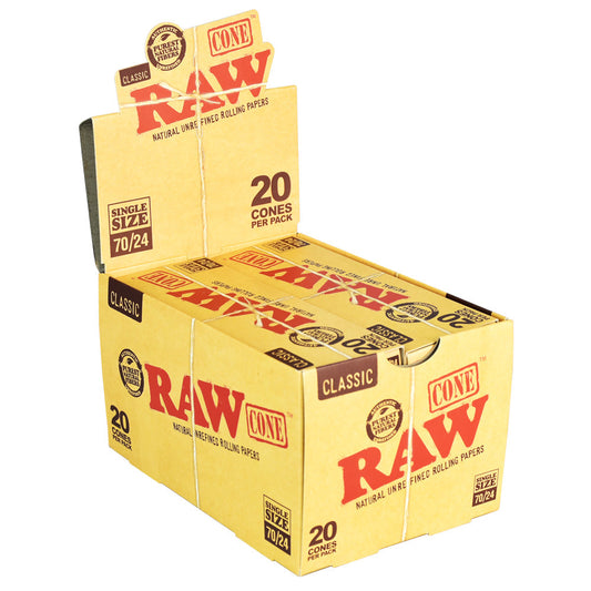 مخاريط كلاسيك مفردة الحجم من RAW