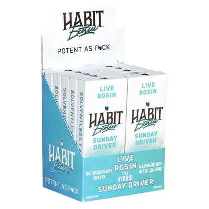 Habit Exotics THCA Live Rosin Disposable | 2g | 10ct