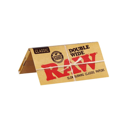 50CT - RAW Classic Double Wide Rolling Papers - 34pc