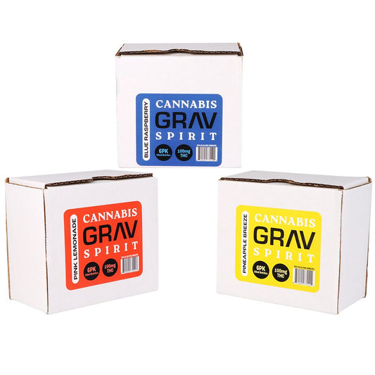 مشروب GRAV Cannabis Spirit D9 THC المُنكَّه | 50 مل | 100 ملجم