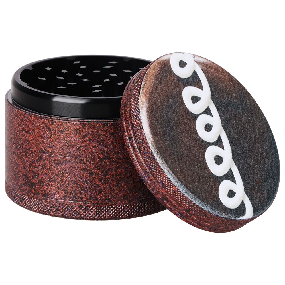 6CT - Pulsar Design Series Aluminum Grinder V3 - 4pc / 2.5" / Assorted Designs