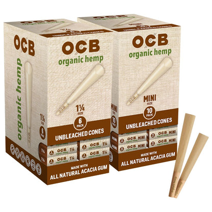 OCB Organic Hemp Pre-Rolled Cones | 24pk