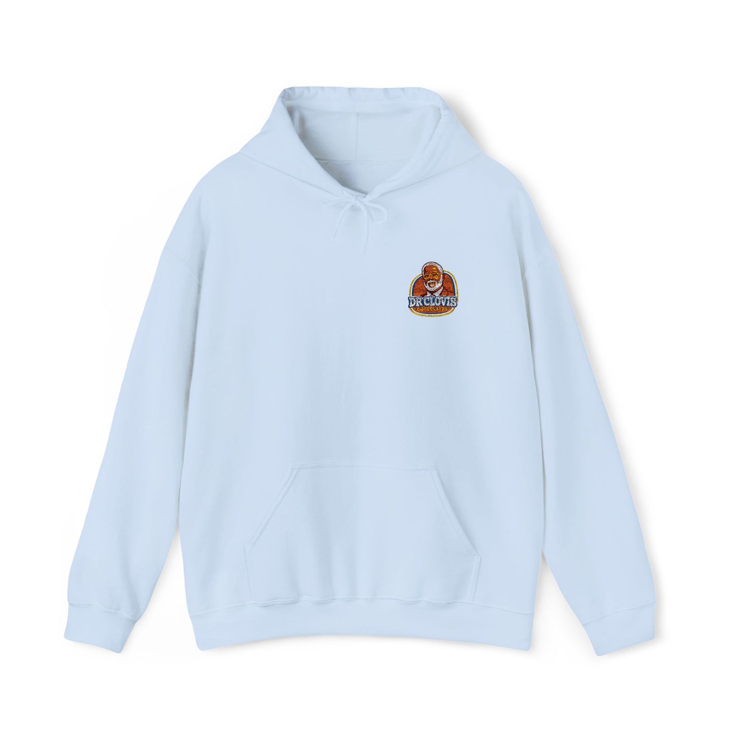 Dr. Clovis Chocolates Embroidered Logo Hoodie