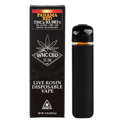 WNC THCA Live Rosin Disposable | 0.5g | 12ct