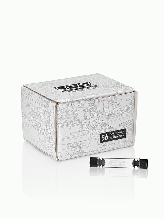 GRAV®  وصلات زجاجية قابلة لإعادة التعبئة 56 عبوة حفلات