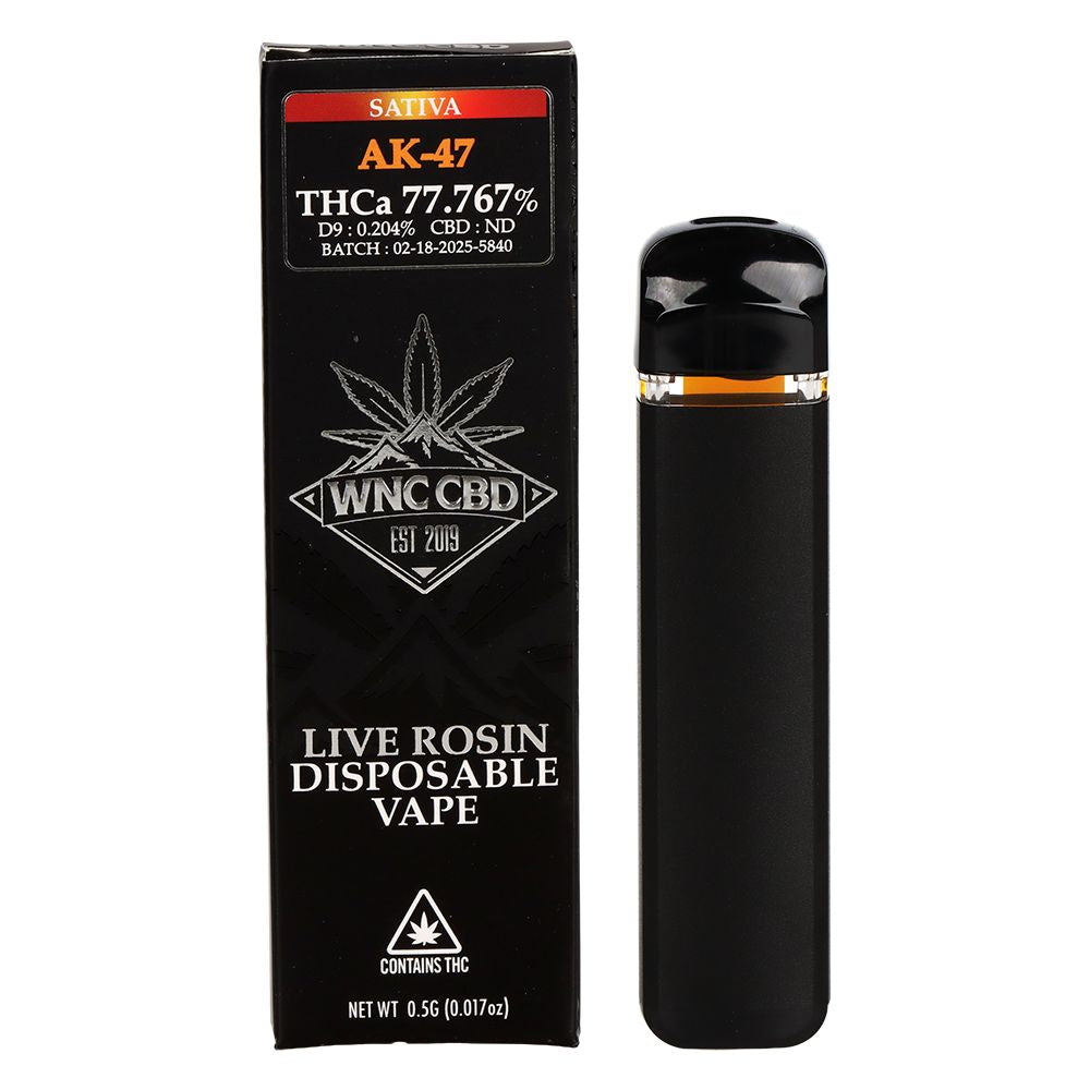 WNC THCA Live Rosin Disposable | 0.5g | 12ct
