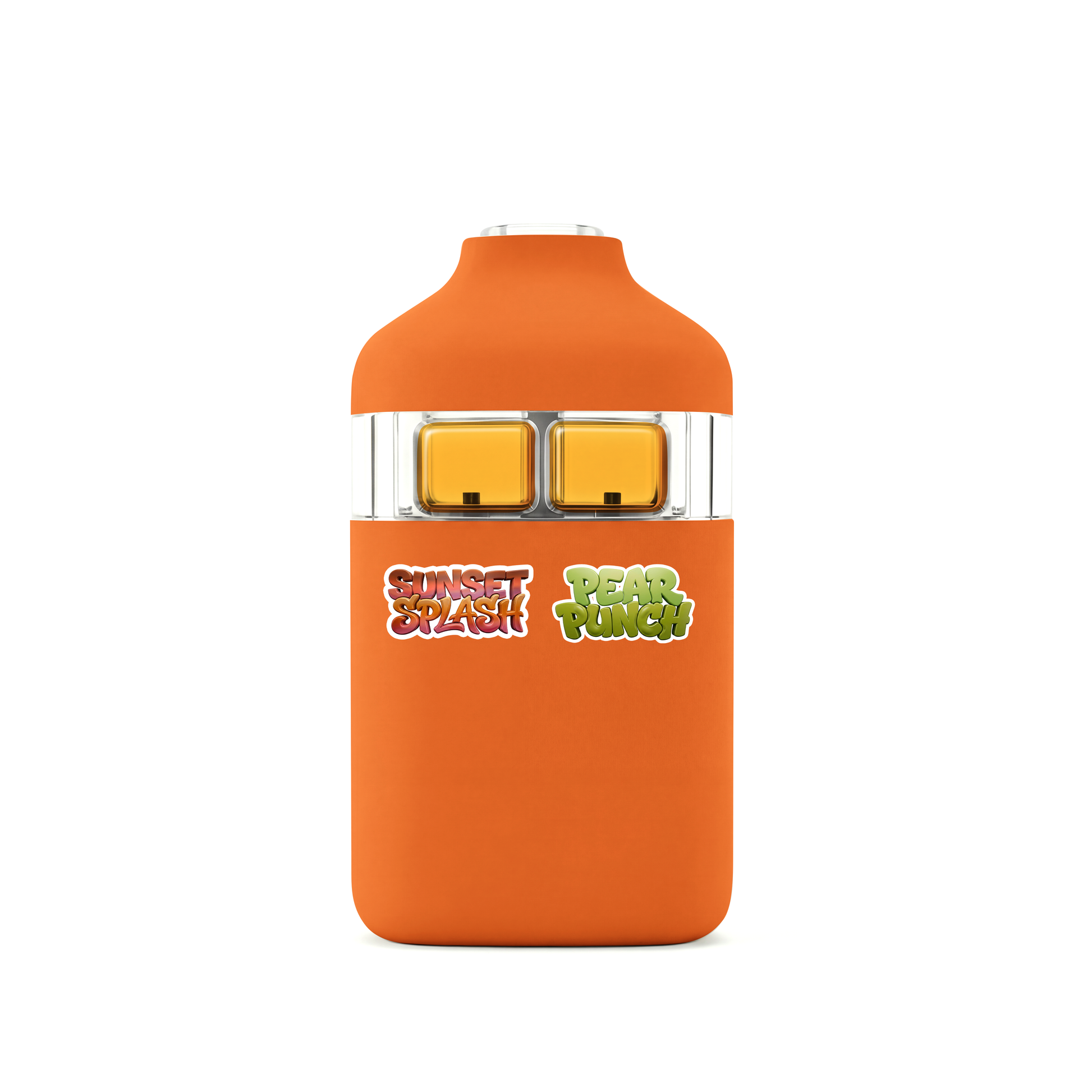 The Dopest Sunset Splash X Pear Punch 2G THCA Dual Flavor Disposable
