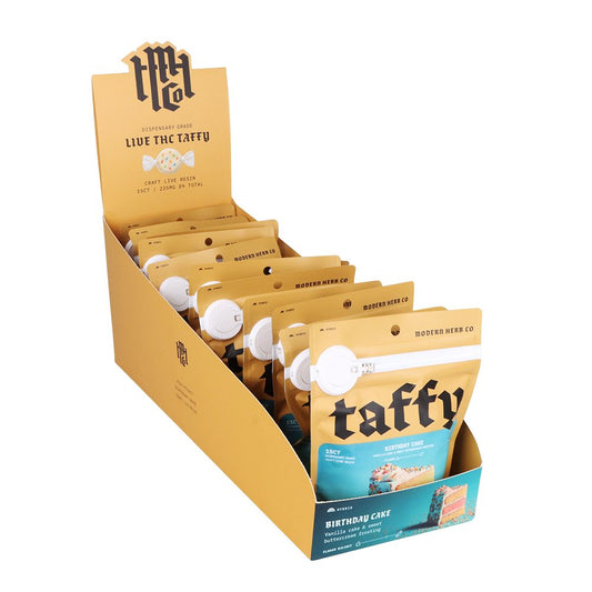 Modern Herb Co Live Resin D9 Taffy | 225mg | 15pc | 12pk