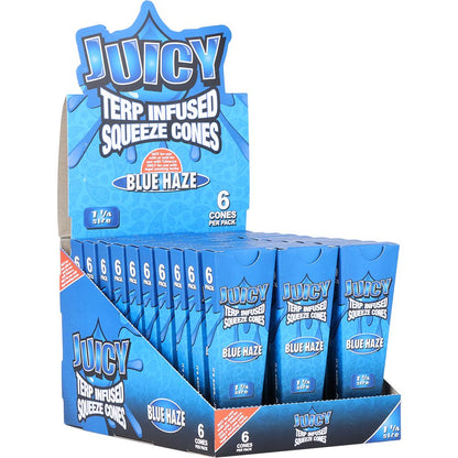 Juicy Terp Infused Squeeze Pre-Rolled Cones | Blue Haze | 30pk