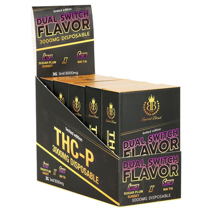 Budzburn THC Special Blend Dual Switch Flavor Disposable | 3g | 5ct Display