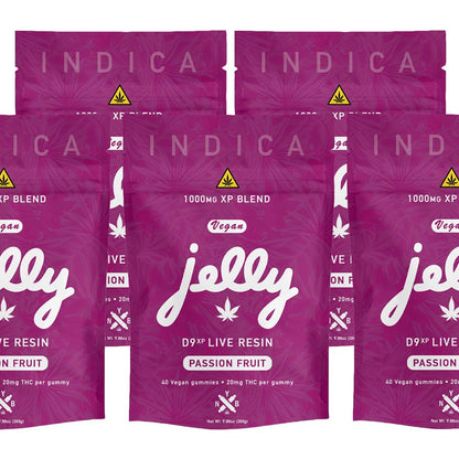 Not Your Bakery Jelly D9XP Vegan Gummies | 1000mg | 40pc | 5pk Bundle