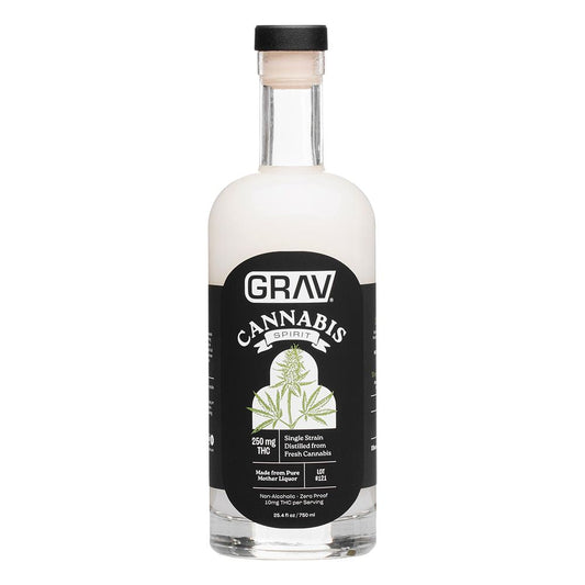 مشروب كحولي GRAV Black Label D9 THC - تركيز 250 ملغ / 750 مل