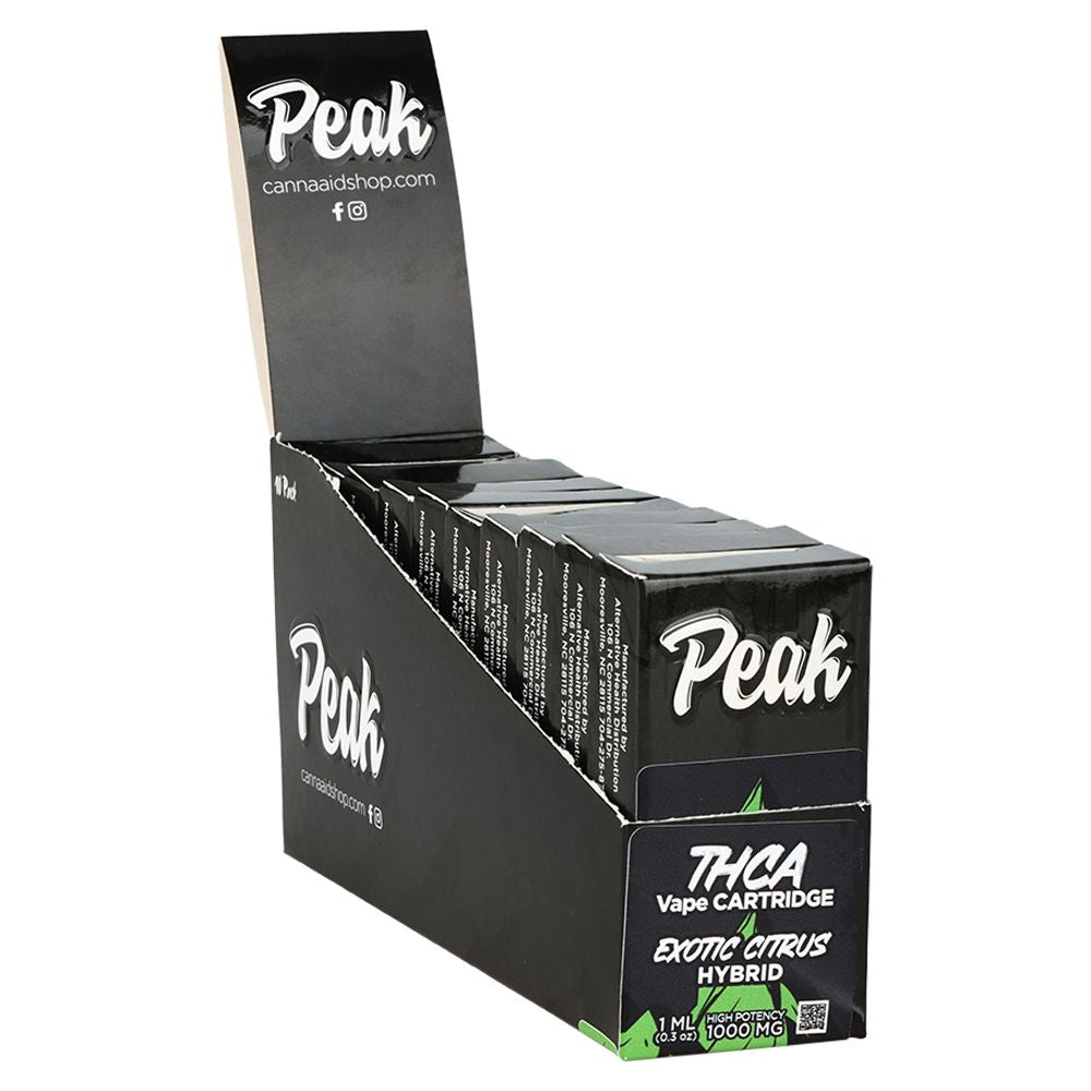 Peak THCA Vape Cartridge | 1mL | 10 ct
