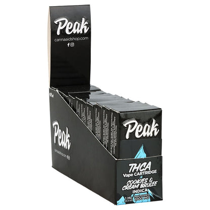 Peak THCA Vape Cartridge | 1mL | 10 ct