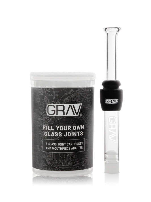 GRAV® FYO Glass Joints حزمة من 7 ونظام التعبئة