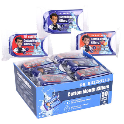 Dr. Buzzkill's CottonMouth Killers Candy | 50pc | 24pk