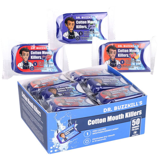 Dr. Buzzkill's CottonMouth Killers Candy | 50pc | 24pk