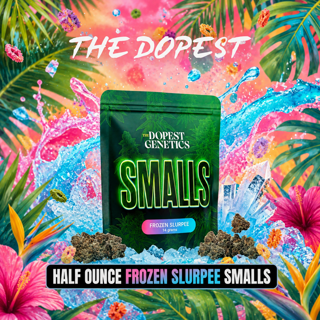 The Dopest Shop Frozen Slurpee Hybrid Smalls 14g