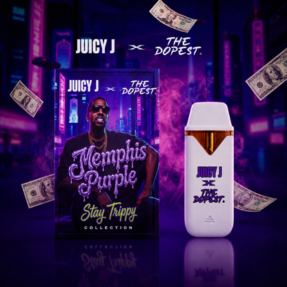 The Dopest Juicy J Stay Trippy 2G Disposable Vape