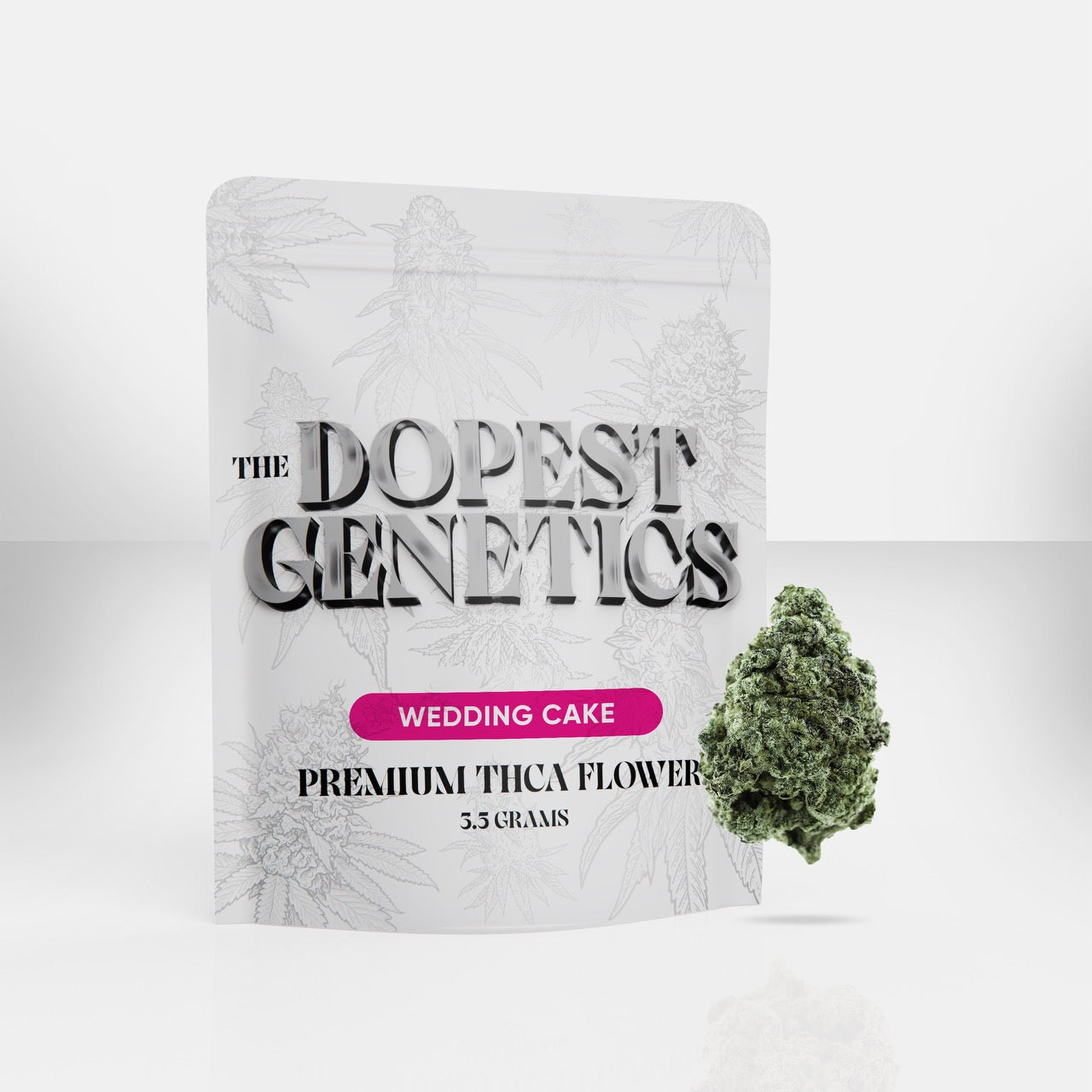The Dopest Premium Wedding Cake Indica Flower 3.5G