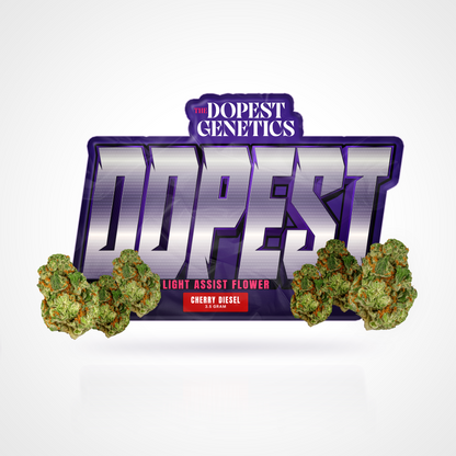 The Dopest Premium Cherry Diesel Hybrid THCA Flower 3.5g