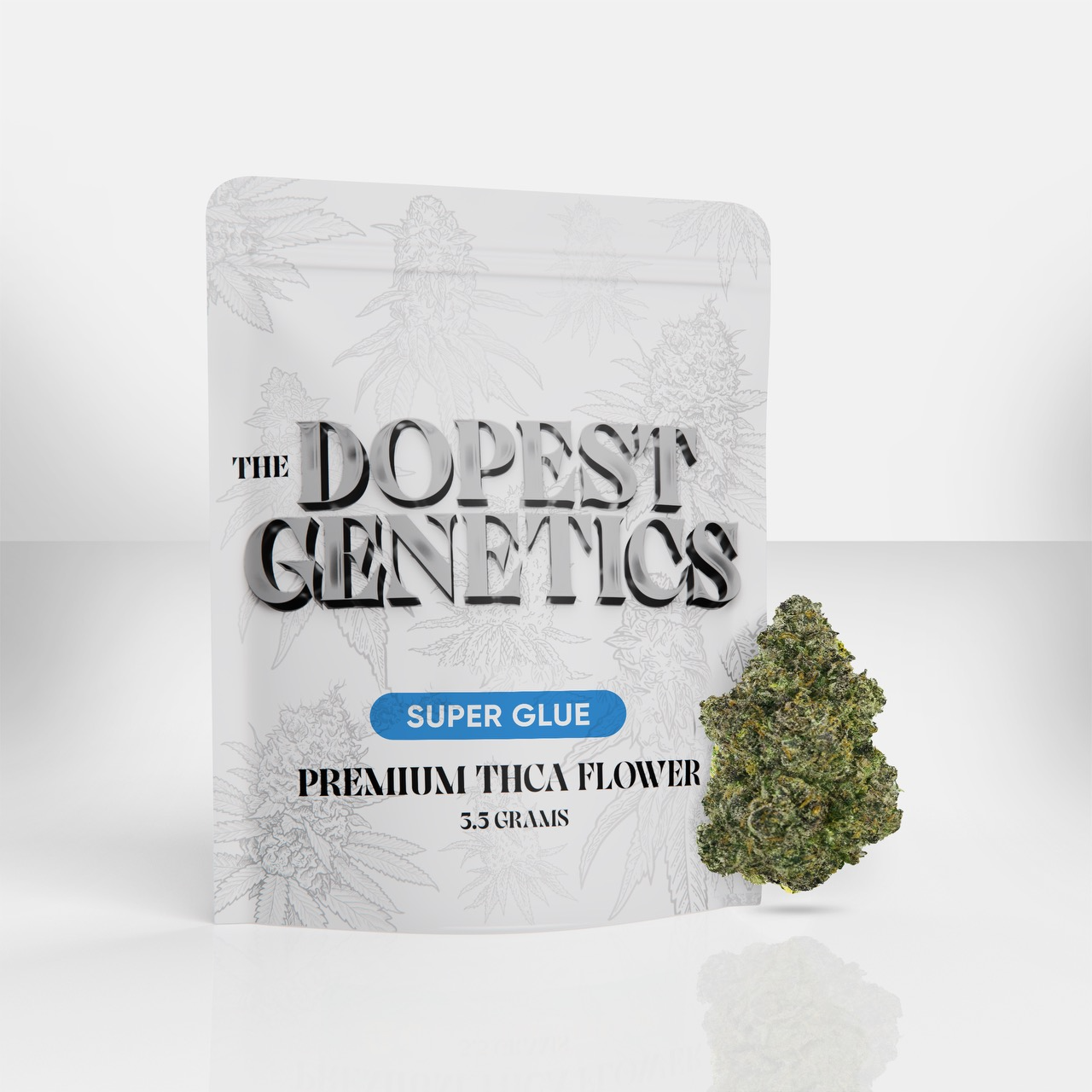 The Dopest Super Glue 3.5G Indica THCA Flower
