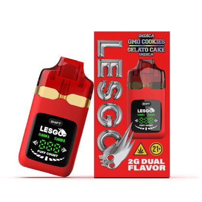 Lesgo Switch THC-A Vaporizer 2000mg Dual Strain