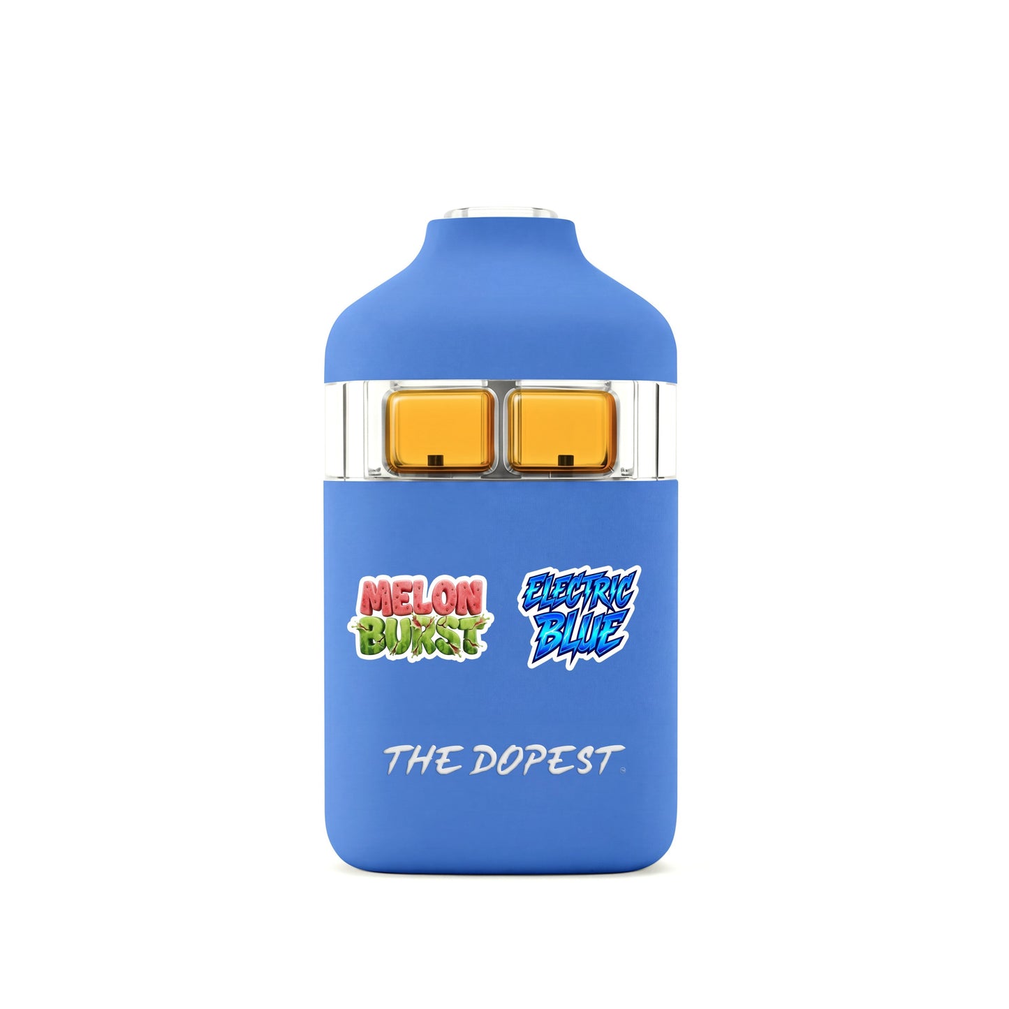 The Dopest MELON BURST x ELECTRIC BLUE 2G THCA Dual Flavor Disposable