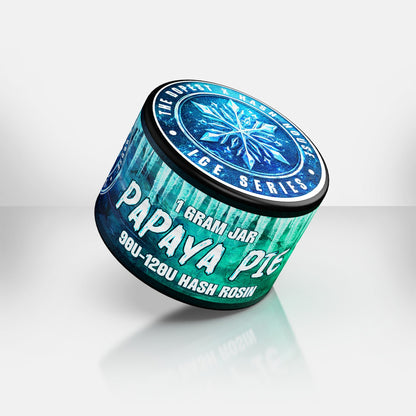 The Dopest Ice Guys Water Hash Papaya Pie 1g
