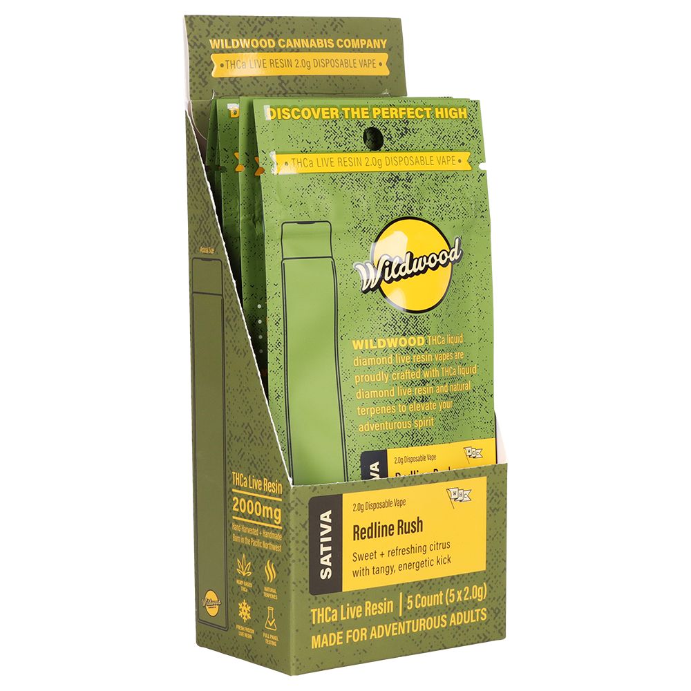 Wildwood Dispensary Grade Live Resin THCA Disposable | 2g | 5ct